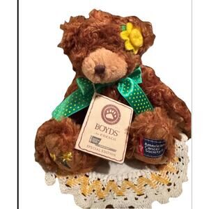 BOYDS BEAR Plush Special Edition Daffodil Days Program American Cancer Society